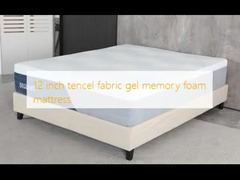 12 inch tencel fabric gel memory foam mattress