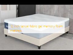 12 inch tencel fabric gel memory foam mattress