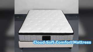 12 Inch Soft Memory Foam Pocket Spring Mattress
