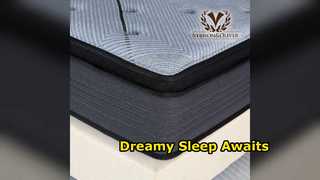 12 Inch Latex Pocket Spring Mattress