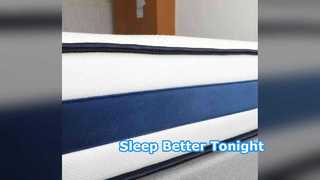 10.5 Inch Latex Pocket Spring Mattress