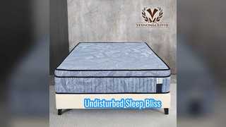 Plush Pocket Spring Mattress For Better Sleep